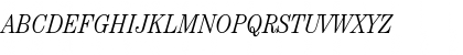 ITCCentury LT LightCond Italic Font ITCCentury LT LightCond Italic Font