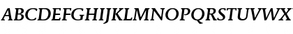 ITCMendozaRoman LT Medium Italic Font