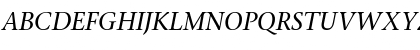 StoneSerif LT Italic Font