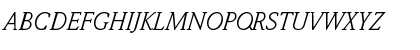 ITC Weidemann Com Book Italic Font