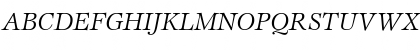ITCEsprit-Book BookItalic Font ITCEsprit-Book BookItalic Font