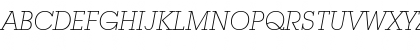 ITCLubalinGraph-ExtraLtObl Extra LightItalic Font ITCLubalinGraph-ExtraLtObl Extra LightItalic Font