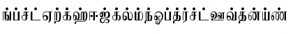 Jaffna Normal Font