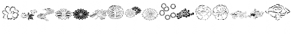 Japanese Garden Ornmnt ITC TT Regular Font Japanese Garden Ornmnt ITC TT Regular Font
