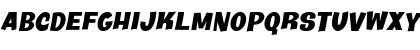 Java Kick BTN BoldOblique Font