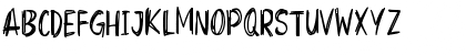 Superscratchy Regular Font Superscratchy Regular Font