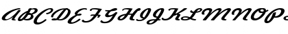 Jott 44 Extended Italic Font