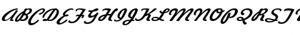 Jott 44 Wide Italic Font