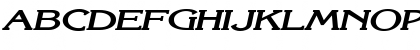 KeiraExtended BoldItalic Font KeiraExtended BoldItalic Font
