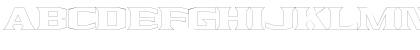 KingfreshCondensedOutline Regular Font KingfreshCondensedOutline Regular Font