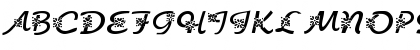 KR Floral Script Regular Font KR Floral Script Regular Font