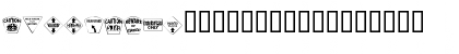 KR Halloween Signs Two Regular Font KR Halloween Signs Two Regular Font