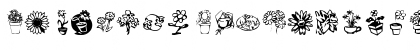 KR Kat's Flowers 3 Regular Font KR Kat's Flowers 3 Regular Font