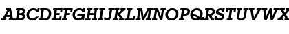 L850-Slab BoldItalic Font