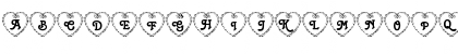 LCR Heartful Rose Regular Font LCR Heartful Rose Regular Font