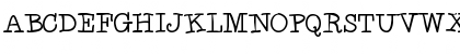 LDJ  Knuckle Type Regular Font
