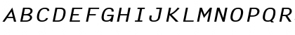 Lechter Extended Bold Italic Font