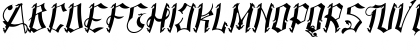 AMSTHA ITALIC Italic Font