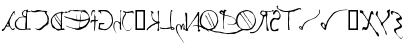 Leonardo's mirrorwriting Regular Font Leonardo's mirrorwriting Regular Font