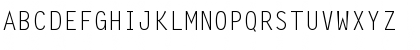 Letter Gothic Normal Font