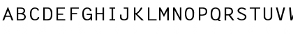 LetterGothic-Bold Wd Regular Font