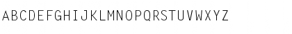 LetterGothic-Thin Regular Font