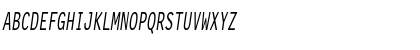 LetterGothicCondensed Slanted Font