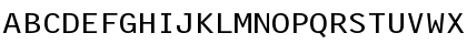 LetterGothicExtended Regular Font
