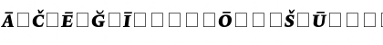 Lexicon No2 Italic E Pi Font