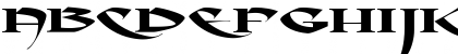 LHF Crouching Tiger REG Regular Font LHF Crouching Tiger REG Regular Font