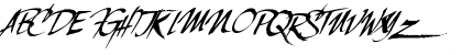 LHF Scriptana COND slant Regular Font LHF Scriptana COND slant Regular Font
