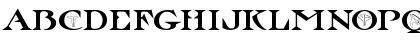 LHF Strong Angle Regular Font