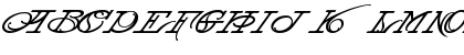 LHF Strong Italic Regular Font LHF Strong Italic Regular Font