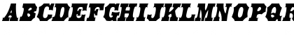 LibertySpike Oblique Font LibertySpike Oblique Font
