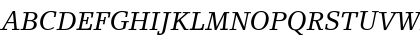LinoLetterOldstyleFigures RomanItalic Font