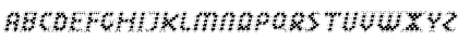 LTDot Oblique Font