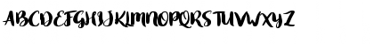 Blusty Script Free Regular Font Blusty Script Free Regular Font