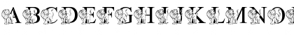 LMS L Is For Lion Regular Font LMS L Is For Lion Regular Font