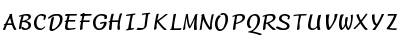 ManuscriptWide Normal Font