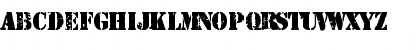 Dirty War Regular Font
