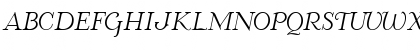 McKenna Handletter NF Roman Italic Regular Font
