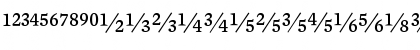 Mercury Numeric G2 Regular Font