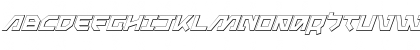 Metal Storm 3D Italic Italic Font