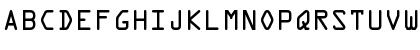 Microscan A Regular Font Microscan A Regular Font