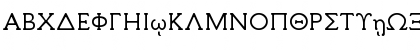 Milan Greek Normal Font Milan Greek Normal Font