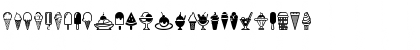 Ice Cream Icons Regular Font Ice Cream Icons Regular Font