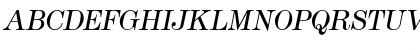 Modern No. 216 Italic Font Modern No. 216 Italic Font