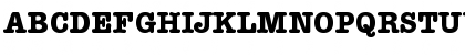 ModernTypewriter Bold Font ModernTypewriter Bold Font