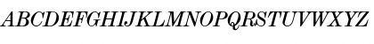 Modern Becker Extd Italic Font