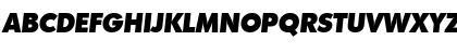 MontrealSerial-Heavy Italic Font